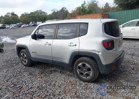 2016 Jeep Renegade Sport from USA, damaged, VIN ZACCJBAT2GPC80037